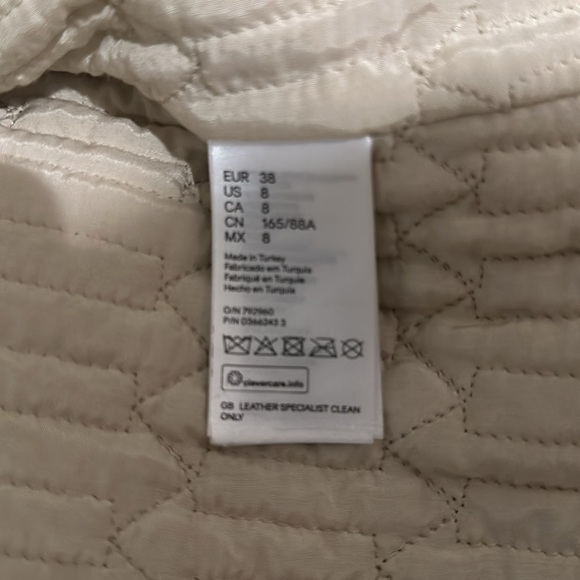 H&M STUDIO LEATHER ๐๏ธ๐๏ธ๐๏ธ๐๏ธ๐๏ธ JACKET - Picture 6 of 8